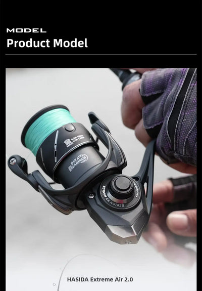 HISTAR AULA Air Ultralight Spinning Fishing Reel