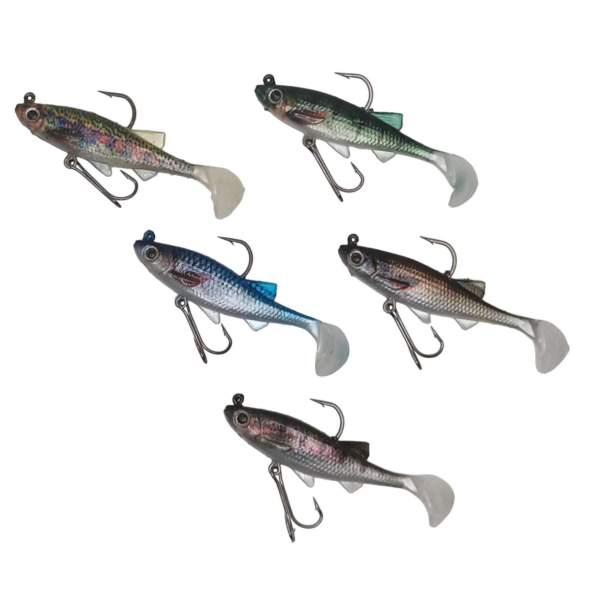 Swimerz 80mm Bionic Vibes Mullet, 3 pack-1