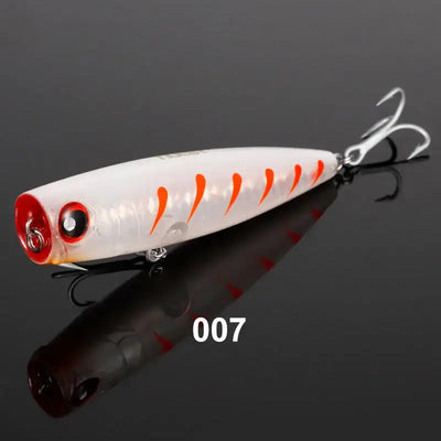 Noeby 105mm 24g Topwater Popper Fishing Lures Wobblers Long Casting Artificial Hard Baits Saltwater Freshwater Fishing Lures -  - Cast N Go