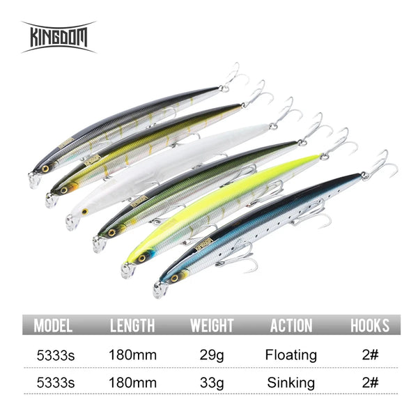 Set of four artificial swimbait lures in mixed colors, each with treble hooks