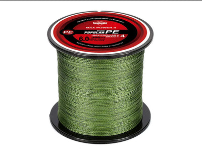 SeaKnight 4-Strand PE Braid – Japan Fibre | Surface Coated | 8–80lb | 300m 500m 1000m | 8 Colours