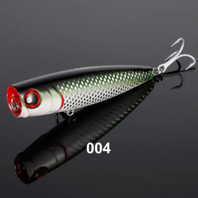 Noeby 105mm 24g Topwater Popper Fishing Lures Wobblers Long Casting Artificial Hard Baits Saltwater Freshwater Fishing Lures -  - Cast N Go