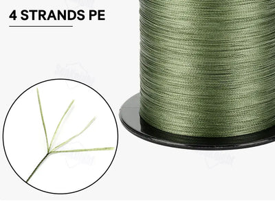 SeaKnight 4-Strand PE Braid – Japan Fibre | Surface Coated | 8–80lb | 300m 500m 1000m | 8 Colours