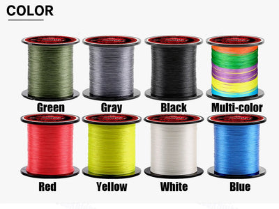 SeaKnight 4-Strand PE Braid – Japan Fibre | Surface Coated | 8–80lb | 300m 500m 1000m | 8 Colours