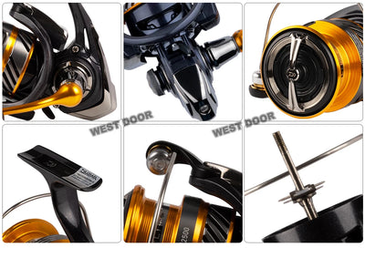 Daiwa Revros LT Spinning Reel (2019) – Air Rotor | Size 1000 to 5000 | Low & High Gear Ratio