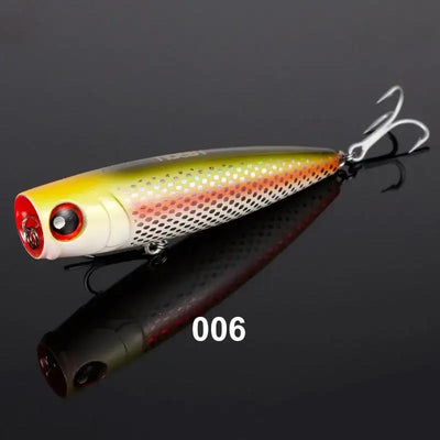 Noeby 105mm 24g Topwater Popper Fishing Lures Wobblers Long Casting Artificial Hard Baits Saltwater Freshwater Fishing Lures -  - Cast N Go