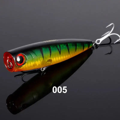 Noeby 105mm 24g Topwater Popper Fishing Lures Wobblers Long Casting Artificial Hard Baits Saltwater Freshwater Fishing Lures -  - Cast N Go