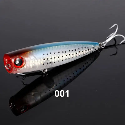 Noeby 105mm 24g Topwater Popper Fishing Lures Wobblers Long Casting Artificial Hard Baits Saltwater Freshwater Fishing Lures -  - Cast N Go