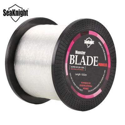 SeaKnight BLADE Nylon Monofilament Line – Japan Material | 1000m | 6–35lb | Black White Blue