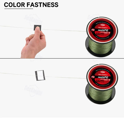 SeaKnight 4-Strand PE Braid – Japan Fibre | Surface Coated | 8–80lb | 300m 500m 1000m | 8 Colours