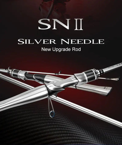 Kingdom Silver Needle II Fast-Action Fishing Rod | 2-Piece