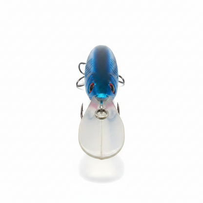 Finesse Flash Minnow Blue Flash 150mm Deep Diving Hard Body Lure