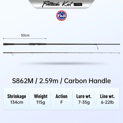 Kingdom Fortitude Keel Pro Carbon Fishing Rod