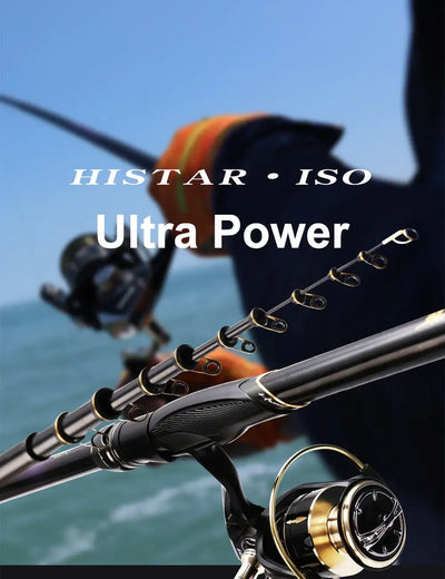 HISTAR Ling Yun Telescopic Fishing Rod | 3.6m–5.3m