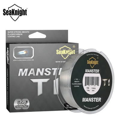 SeaKnight T1 II Manster fluorocarbon fishing line box and spool