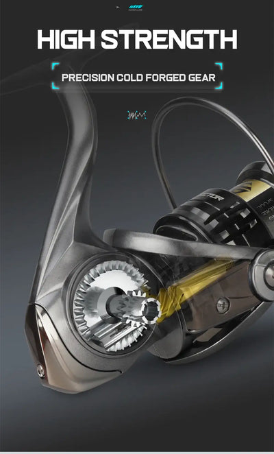HISTAR Vector Shallow-Spool Spinning Fishing Reel