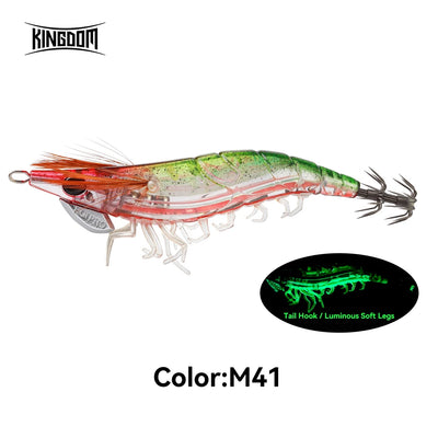 Kingdom EGI PRO Squid Jig – Magnetic Long Cast Luminous | Size 2.5 3.0 3.5 | 6 Colours