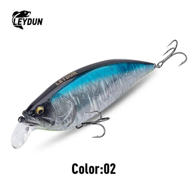 LEYDUN Fishing Lures Minnow 126mm 110mm Floating Good Action Hard Baits High Quality Crankbaits Wobblers For Bass Pike -  - Cast N Go