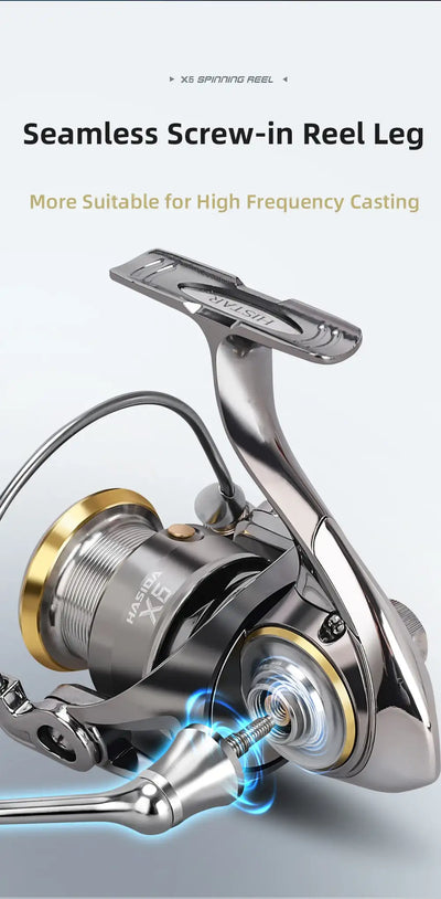 HISTAR X6 Spinning Fishing Reel | 800–2500
