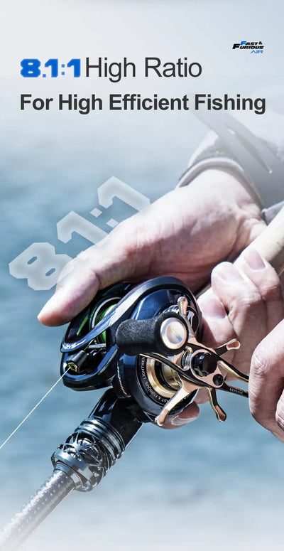 HISTAR Black Mamba II Baitcast Fishing Reel