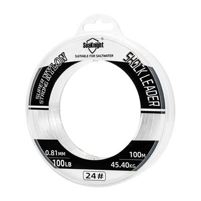 SeaKnight Shilkleader spool, 0.81 mm, 100 lb, 100 m, black-and-white blister