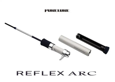 Baitcasting fishing rod with full cork reel seat and protective rod tube