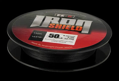 SeaKnight Brand IRON SHIELD Series Never Faded X8 PE Line 300M 150M Double-Layered Coating Multifilament PE Line 17-50LB -  - Cast N Go