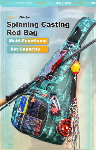 HISTAR Crossbody Fishing Tackle Bag