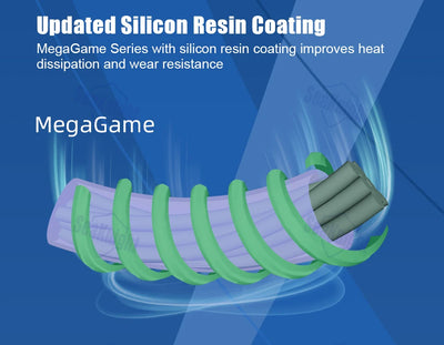 SeaKnight MegaGame M8 8-Strand Braid – Spectra Fibre | F+ Coating | 22–100lb | Low-Vis Green | 150m