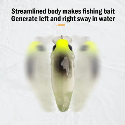 Leydun Puppet Surface Minnow Fishing Lures 30mm 1.5g Floating Shallow Diving Crankbait Fishing Artificial Swimbaits Tackles -  - Cast N Go