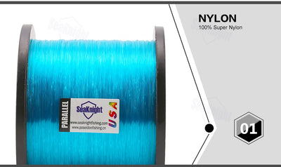 SeaKnight BLADE Nylon Monofilament Line – Japan Material | 1000m | 6–35lb | Black White Blue