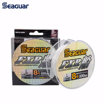 SEAGUAR FXR BOAT Fluorocarbon Mainline – 100% Fluoro | #2–#20 | 100m | Boat Fishing