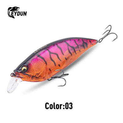LEYDUN Fishing Lures Minnow 126mm 110mm Floating Good Action Hard Baits High Quality Crankbaits Wobblers For Bass Pike -  - Cast N Go