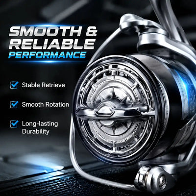HISTAR Vector Shallow-Spool Spinning Fishing Reel
