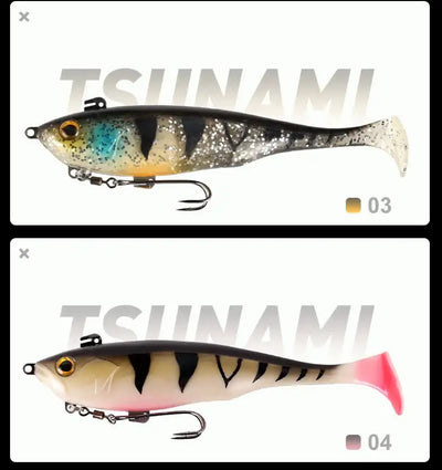 Kingdom Tsunami 170mm 55g Sinking Soft Bait Lure