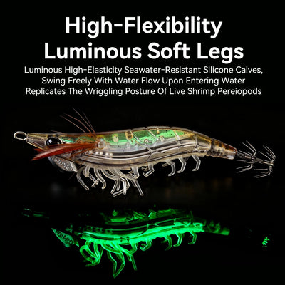 Kingdom EGI PRO Squid Jig – Magnetic Long Cast Luminous | Size 2.5 3.0 3.5 | 6 Colours