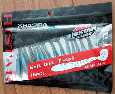 HISTAR T-Tail Soft Plastic Fishing Lure | 52–110mm