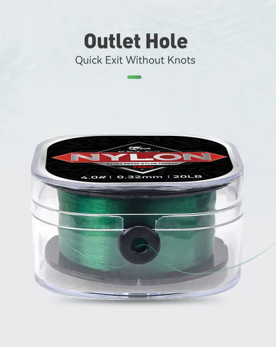 LEYDUN Super Strong Nylon Fishing Line 200m Japan Durable Monofilament Wire Sea Freshwater Main Line Leader Fishing Wire 2-20LB -  - Cast N Go