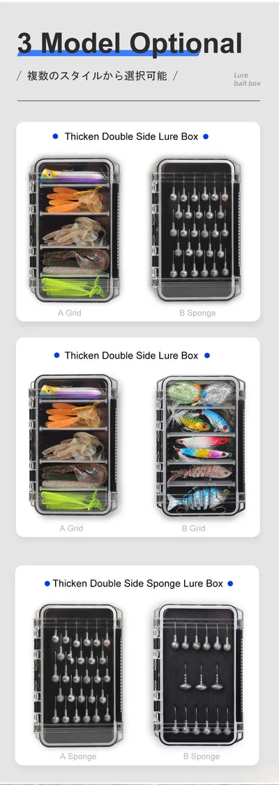 HISTAR Double-Sided Fishing Tackle Box