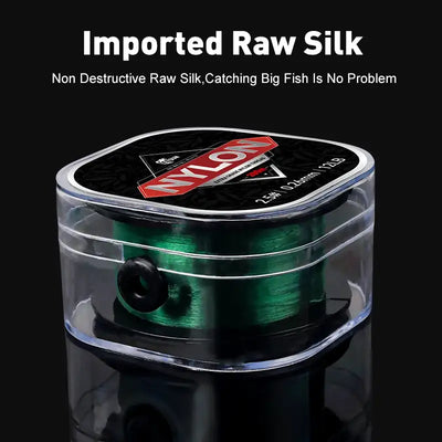 LEYDUN Super Strong Nylon Fishing Line 200m Japan Durable Monofilament Wire Sea Freshwater Main Line Leader Fishing Wire 2-20LB -  - Cast N Go