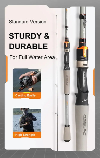 HISTAR MS-X Fuji Spinning & Casting Fishing Rod | 1.68–2.4m
