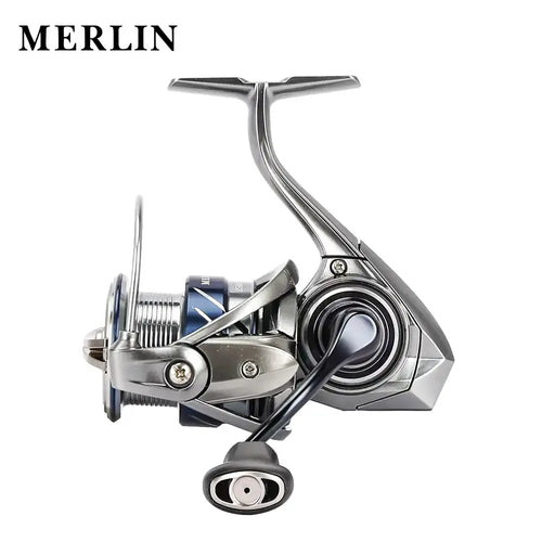 Silver ultralight spinning reel with metal body, front bail, and star drag