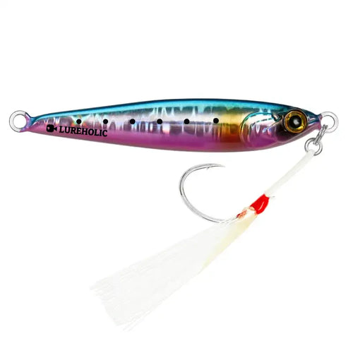 Lureholic 30g ~ 120g Tungsten Jig Slow Falling Hard Bait Fast Sinking Long Casting Metal Jig for Lure Fishig with Hooks -  - Cast N Go