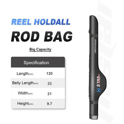 HISTAR Big Belly Fishing Rod Bag | 80–130cm
