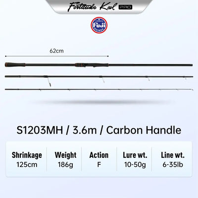 Kingdom Fortitude Keel Pro Carbon Fishing Rod