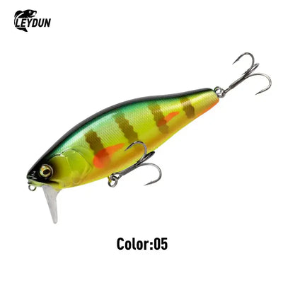 LEYDUN Hot JACK Minnow Fishing Lures 107.7mm 30g Floating Swimming High Quality Hard Baits Noise System Wobblers For Bass Pike -  - Cast N Go