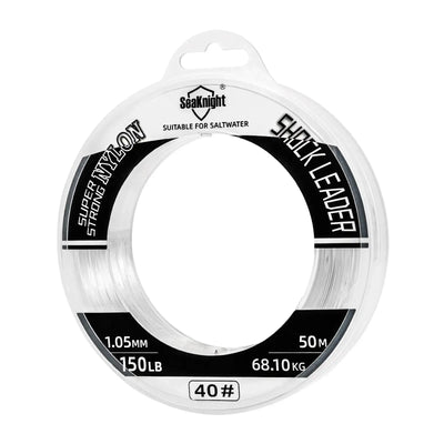 SeaKnight Shilkleader spool, 1.05 mm, 150 lb, 50 m, black-and-white blister