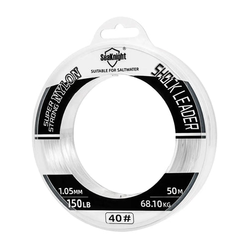 SeaKnight Shilkleader spool, 1.05 mm, 150 lb, 50 m, black-and-white blister