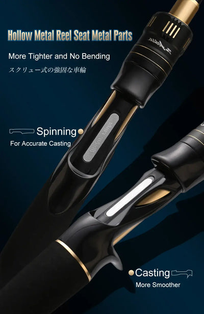 HISTAR Medusa Telescopic Fishing Rod & Combo | 1.8–2.4m