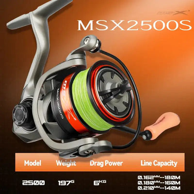 HISTAR MS-X Spinning Fishing Reel | 1000–2500